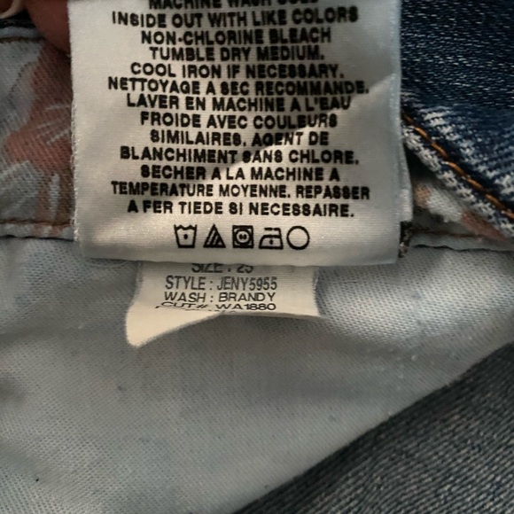 JOE’S DISTRESSED CROPPED STRAIGHT LEG JEANS - Picture 10 of 10